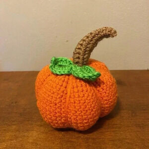 Crochet Fall Pumpkin‎ decor